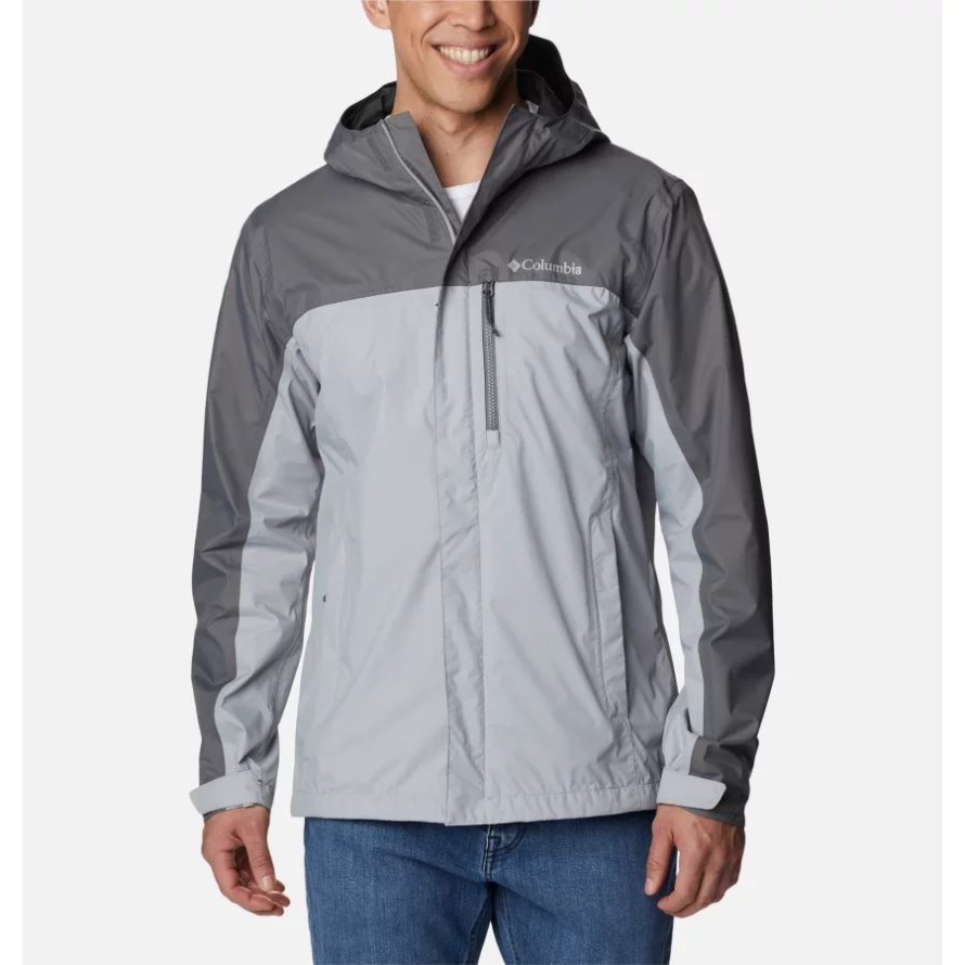 Columbia Men's Pouring Adventure II Jacket Columbia Grey/City Grey