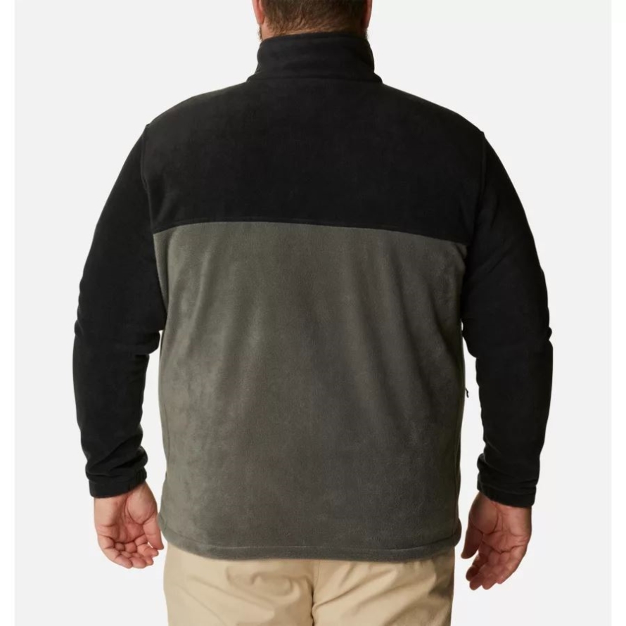 Columbia Men's Steens Mountain 2.0 Full Zip Fleece Jacket Big Black/Grill