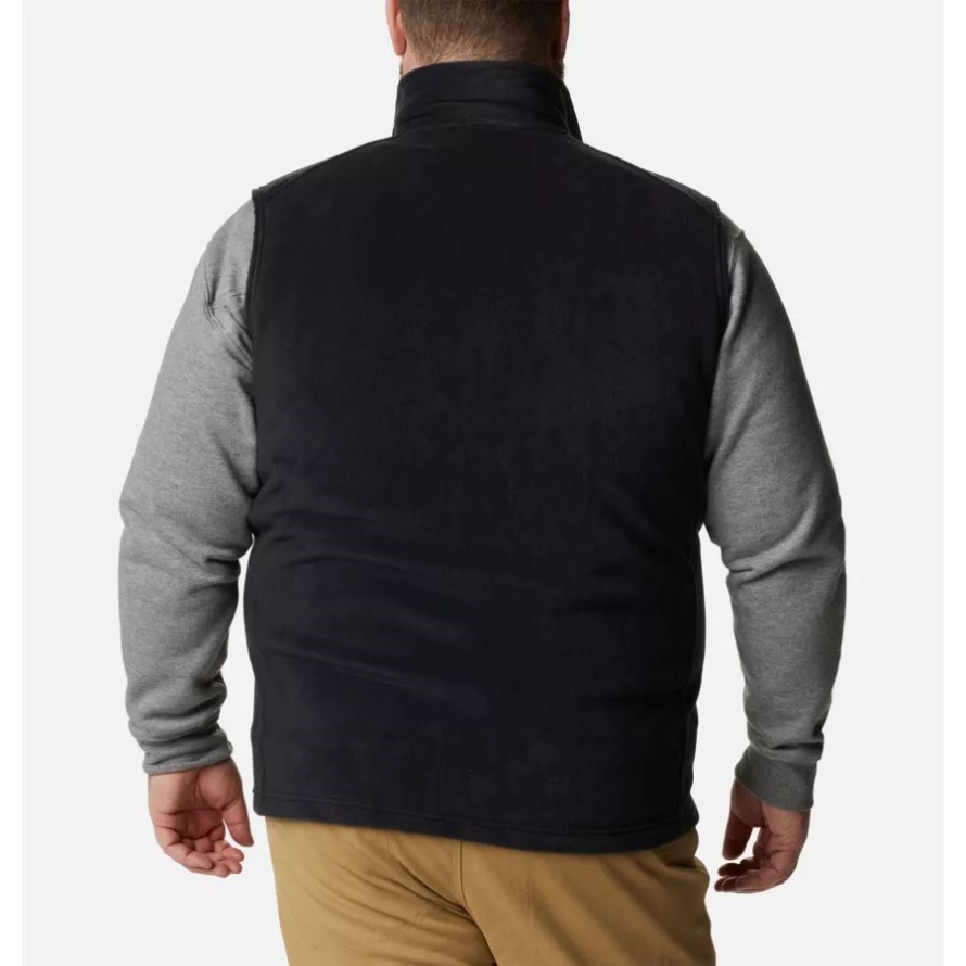 Columbia Men's Steens Mountain Fleece Vest Big Black