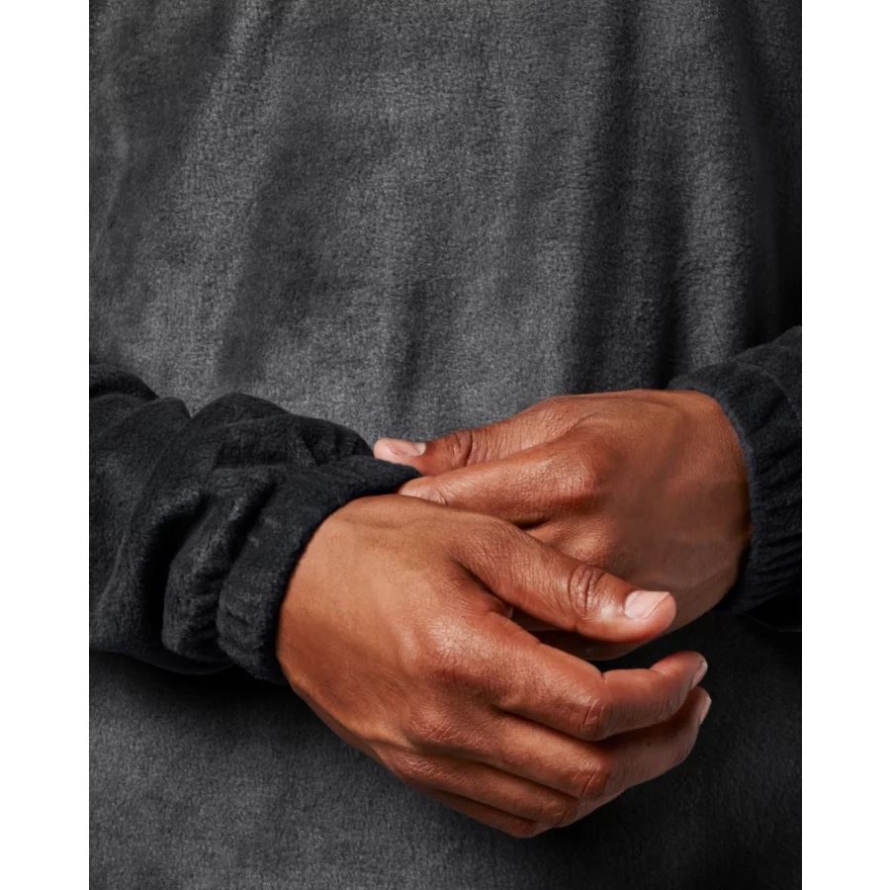 Columbia Men's Steens Mountain Half Zip Fleece Pullover Black/Grill