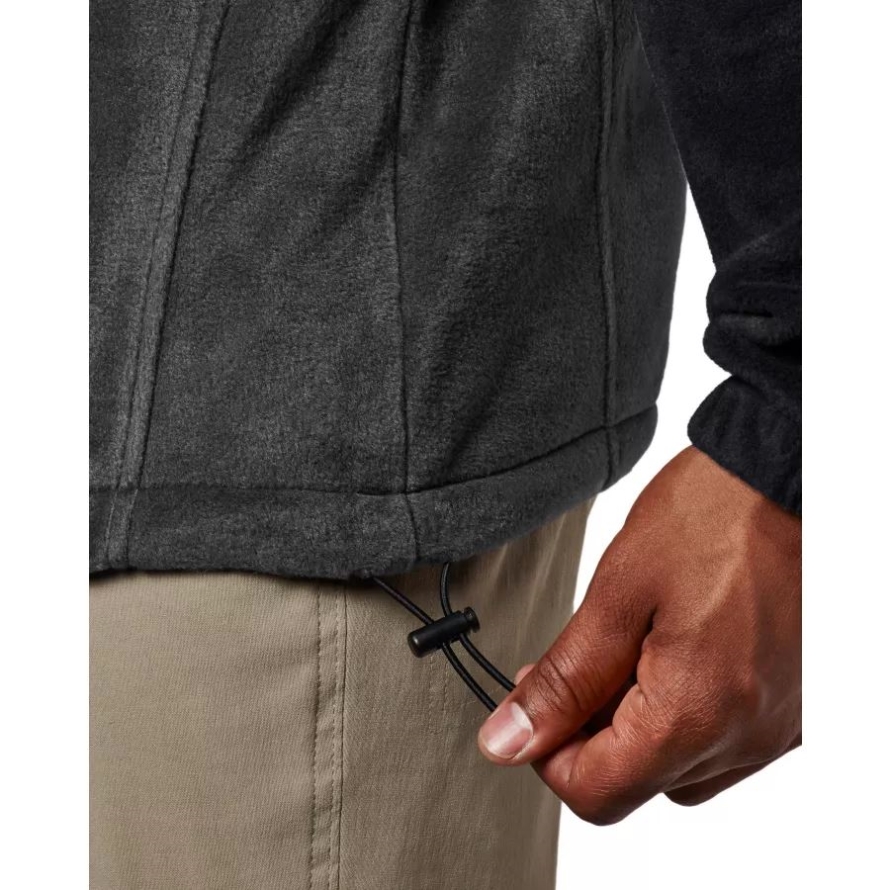 Columbia Men's Steens Mountain Half Zip Fleece Pullover Black/Grill