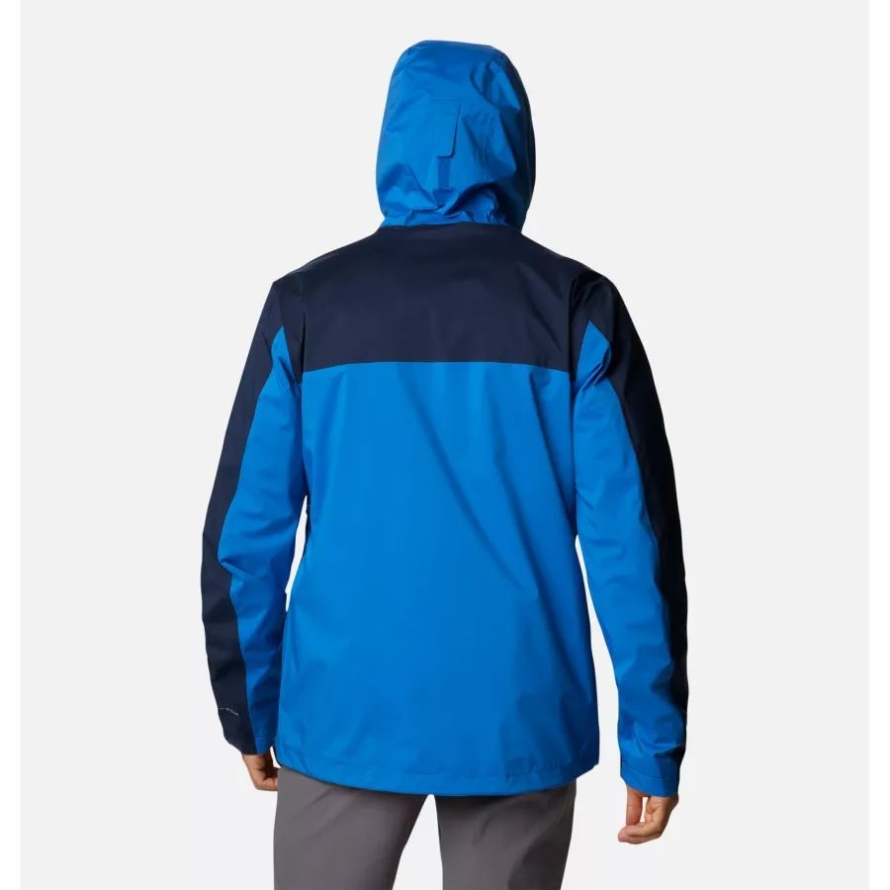 Columbia Men's Ten Trails Waterproof Shell Jacket Bright Indigo/Collegiate Navy