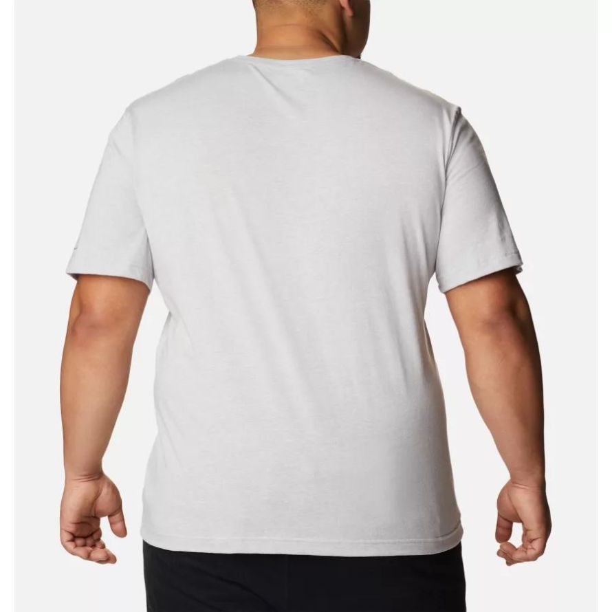 Columbia Men's Thistletown Hills Short Sleeve Shirt Big Columbia Grey Heather