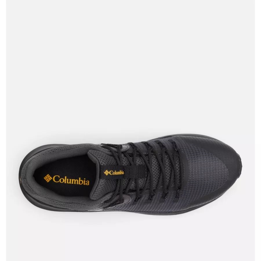 Columbia Men's Trailstorm Waterproof Shoe Dark Grey/Bright Gold