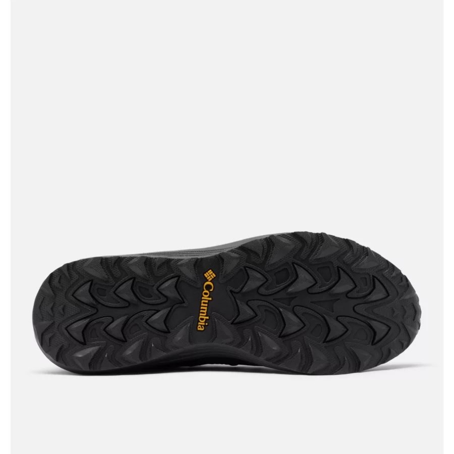Columbia Men's Trailstorm Waterproof Shoe Dark Grey/Bright Gold