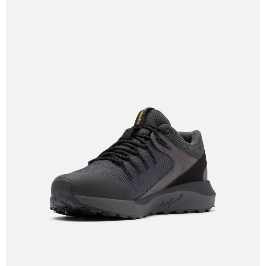 Columbia Men's Trailstorm Waterproof Shoe Dark Grey/Bright Gold