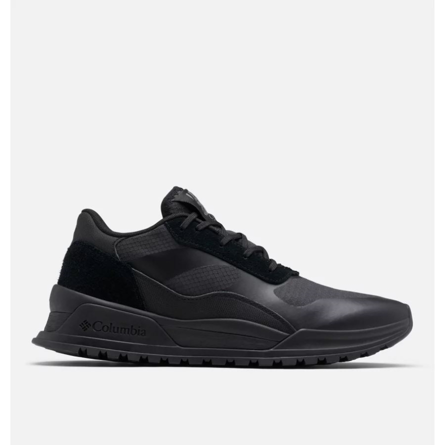 Columbia Men's Wildone Heritage Sneaker Black/Dark Grey