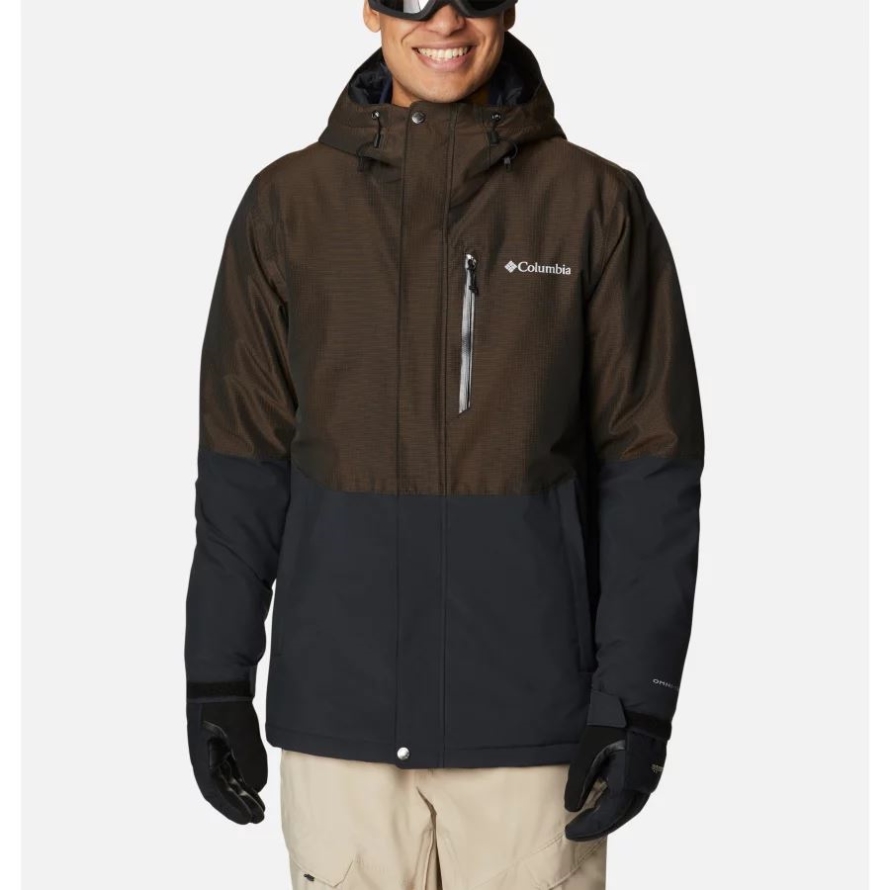 Columbia Men's Winter District Ski Jacket Black/Black Ripstop