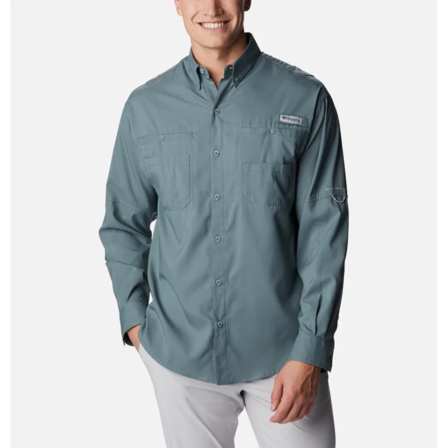 Columbia Metal Men's PFG Tamiami II Long Sleeve Shirt