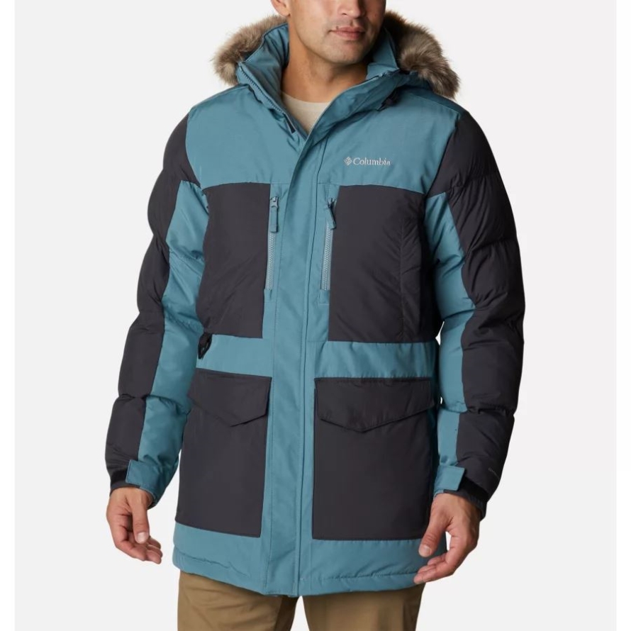 Columbia Metal/Shark Men's Marquam Peak Fusion Insulated Parka