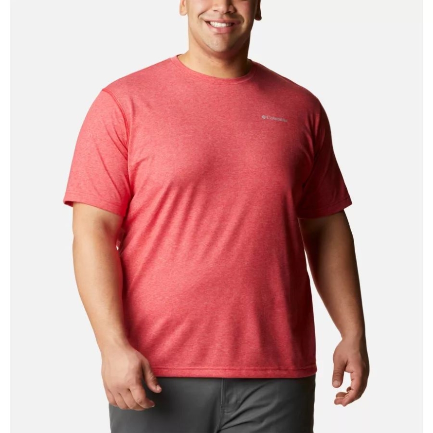 Columbia Mountain Red Heather Men's Thistletown Park Crew Big