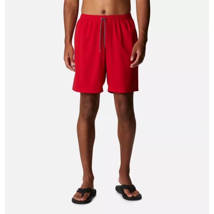 Columbia Mountain Red Men's Summertide Stretch Shorts