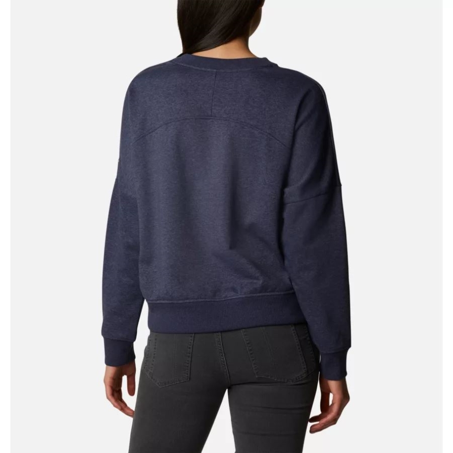 Columbia Nocturnal Heather/Nocturnal Women's Columbia Lodge French Terry Crew
