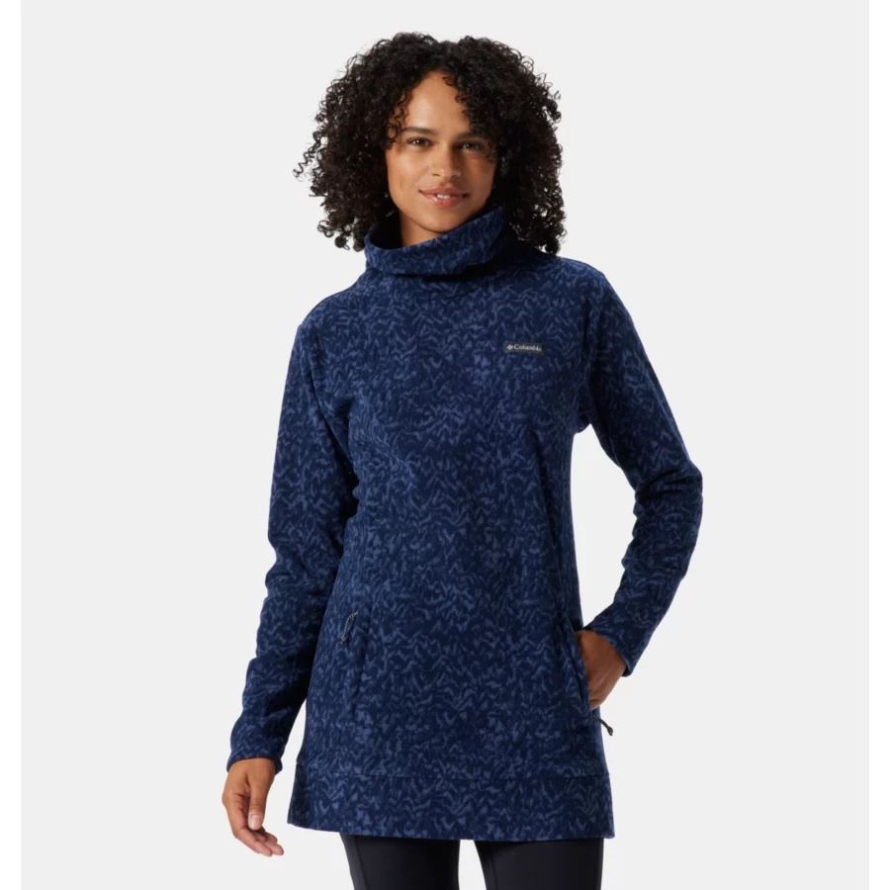 Columbia Nocturnal Terrain Print Women's Ali Peak Fleece Tunic