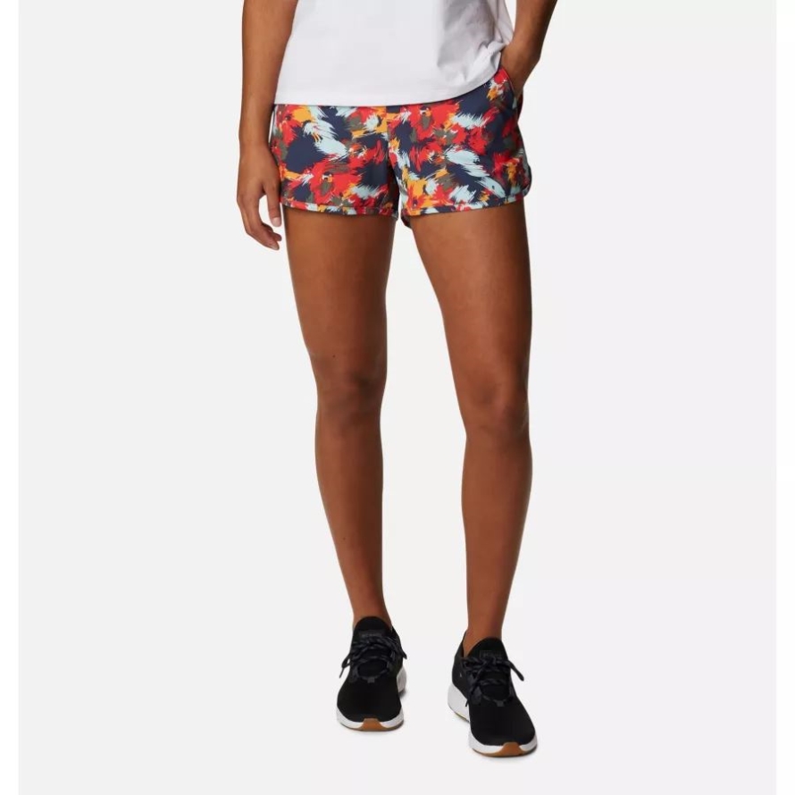 Columbia Nocturnal Typhoon Blooms Multi Women's Pleasant Creek Stretch Shorts