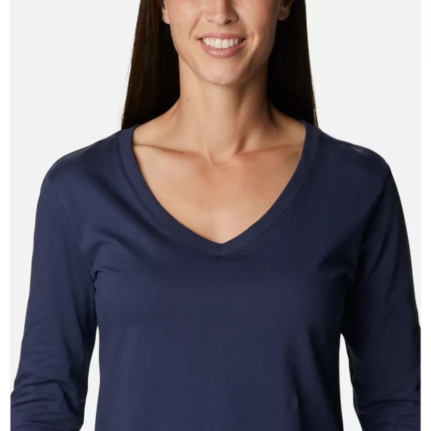 Columbia Nocturnal Women's Sapphire Point Long Sleeve Shirt