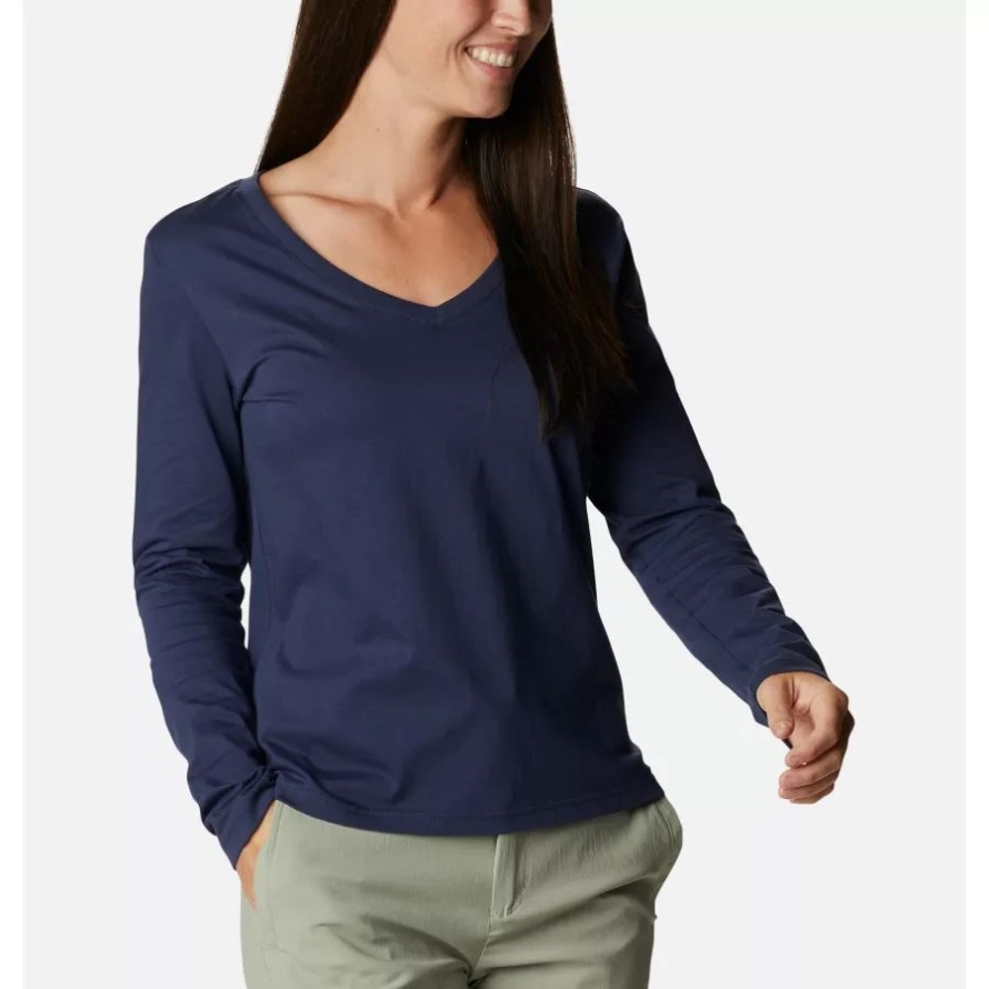 Columbia Nocturnal Women's Sapphire Point Long Sleeve Shirt