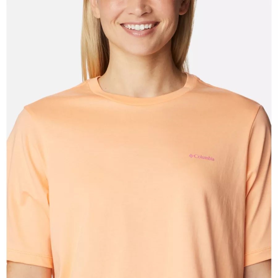 Columbia Peach/Hike NP Graphic Women's North Cascades Graphic T-Shirt