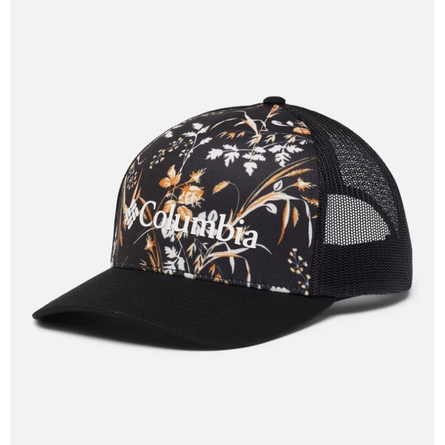 Columbia Punchbowl Trucker Hat Black Fallgrass/Black