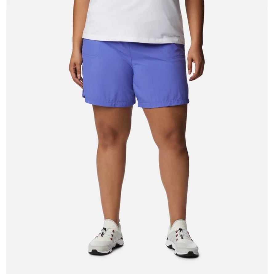 Columbia Purple Lotus Women's Sandy River Shorts Plus Size