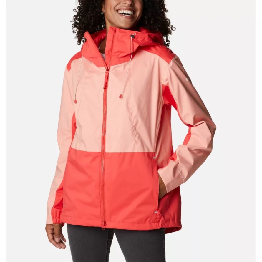 Columbia Red Hibiscus/Coral Reef Women's Sunrise Ridge Jacket
