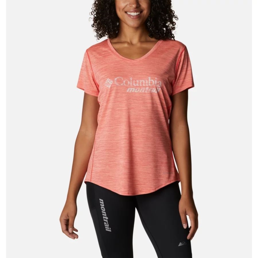Columbia Red Hibiscus Women's Trinity Trail II Graphic