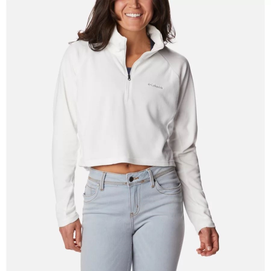 Columbia Sea Salt Women's Glacial II Casual Cropped Fleece