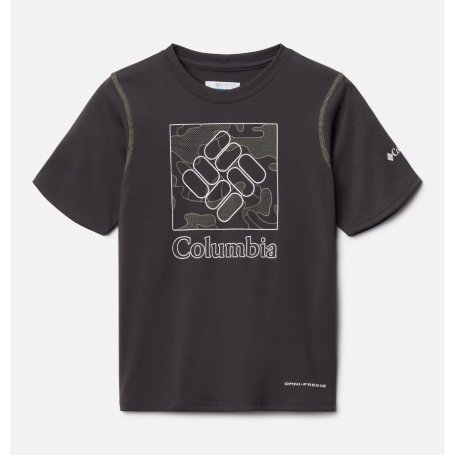 Columbia Shark Undercover Gem Boys' Zero Rules Short Sleeve Graphic Shirt