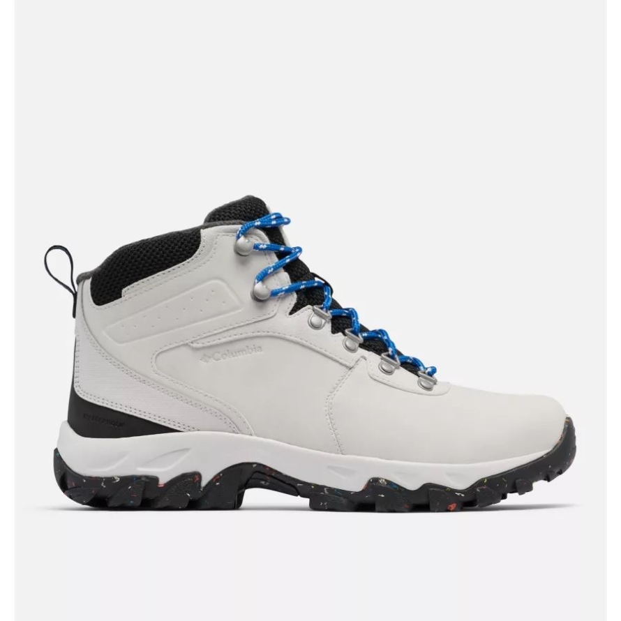 Columbia Silver Grey/Bright Indigo Men's Newton Ridge Plus Omni-Heat Boot