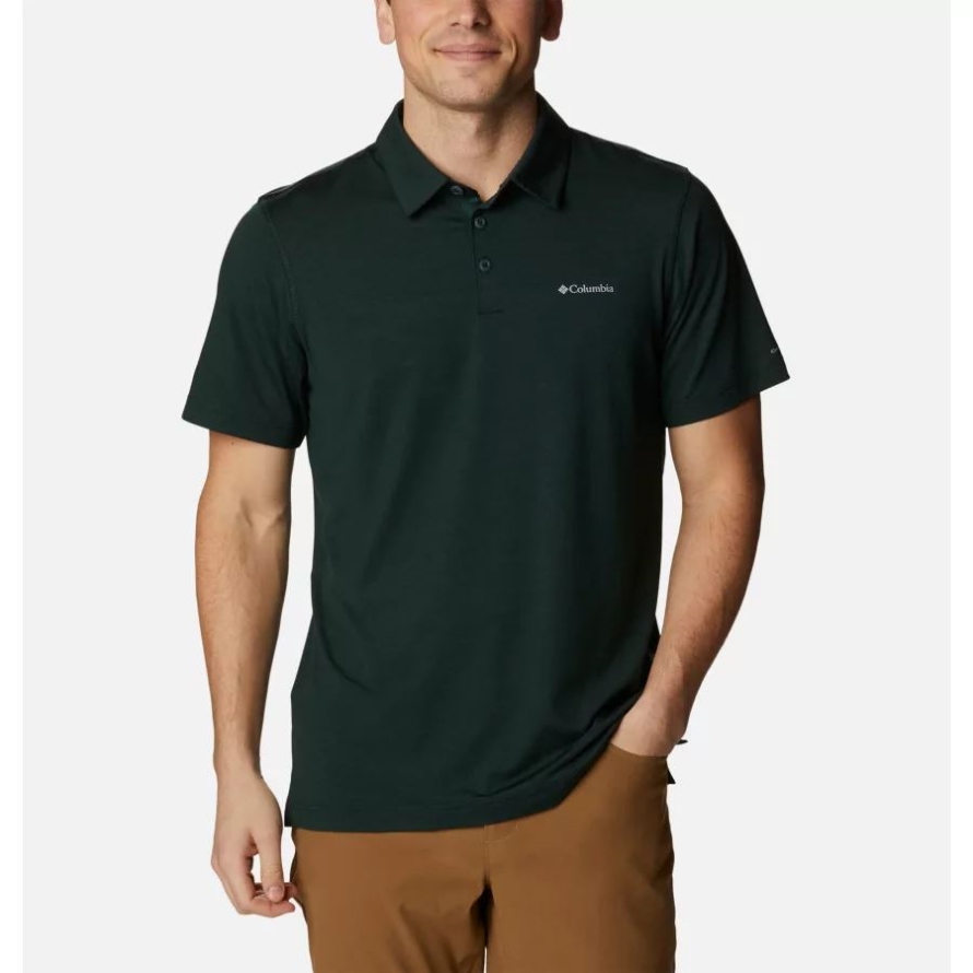 Columbia Spruce Men's Tech Trail Polo Shirt