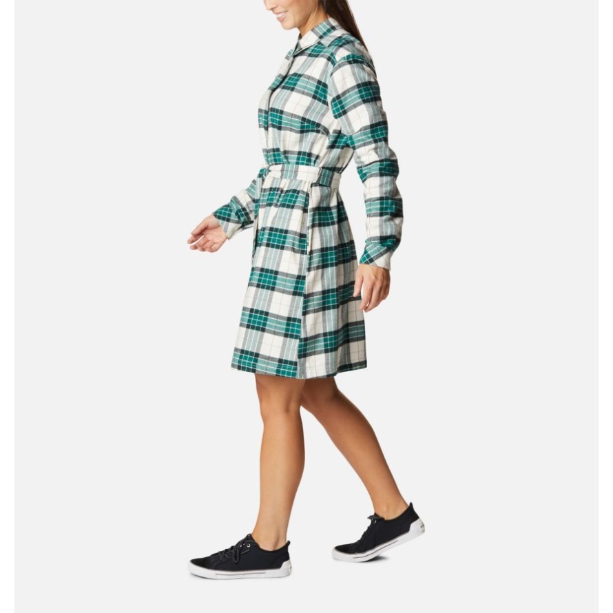 Columbia Spruce Simple Tartan Women's Holly Hideaway Flannel Dress