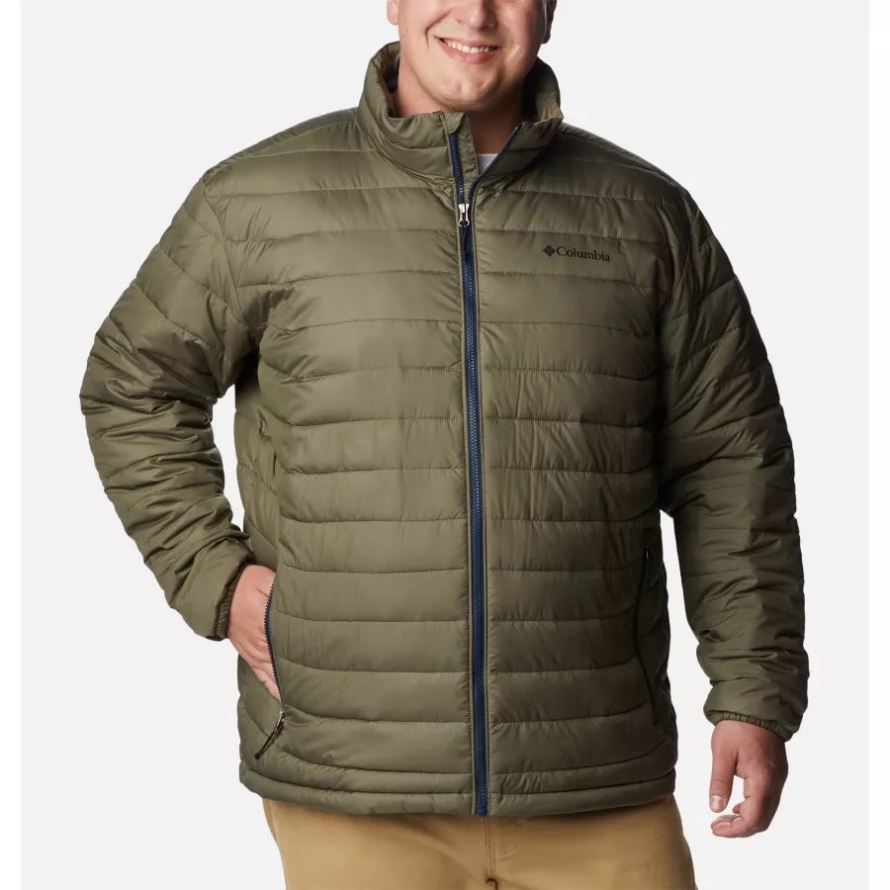 Columbia Stone Green Men's Powder Lite Insulated Jacket Big