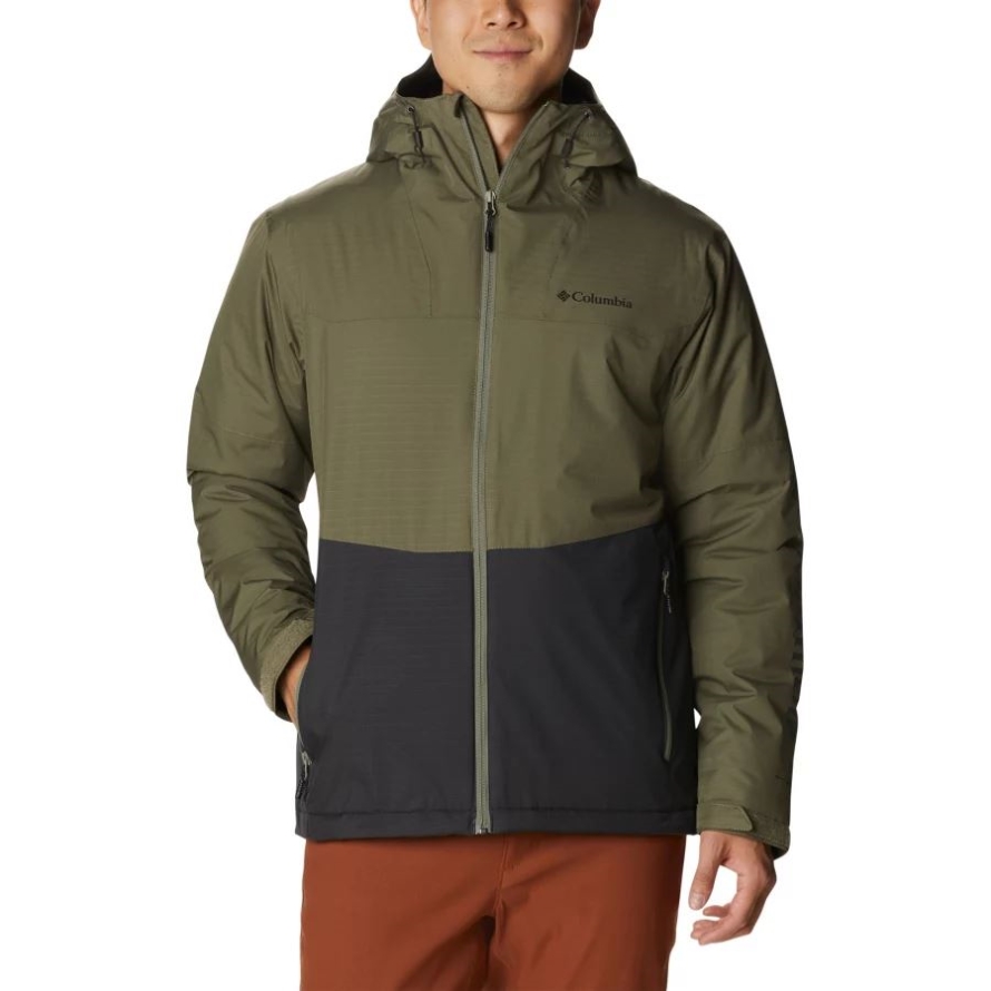 Columbia Stone Green/Shark Men's Point Park Insulated Jacket