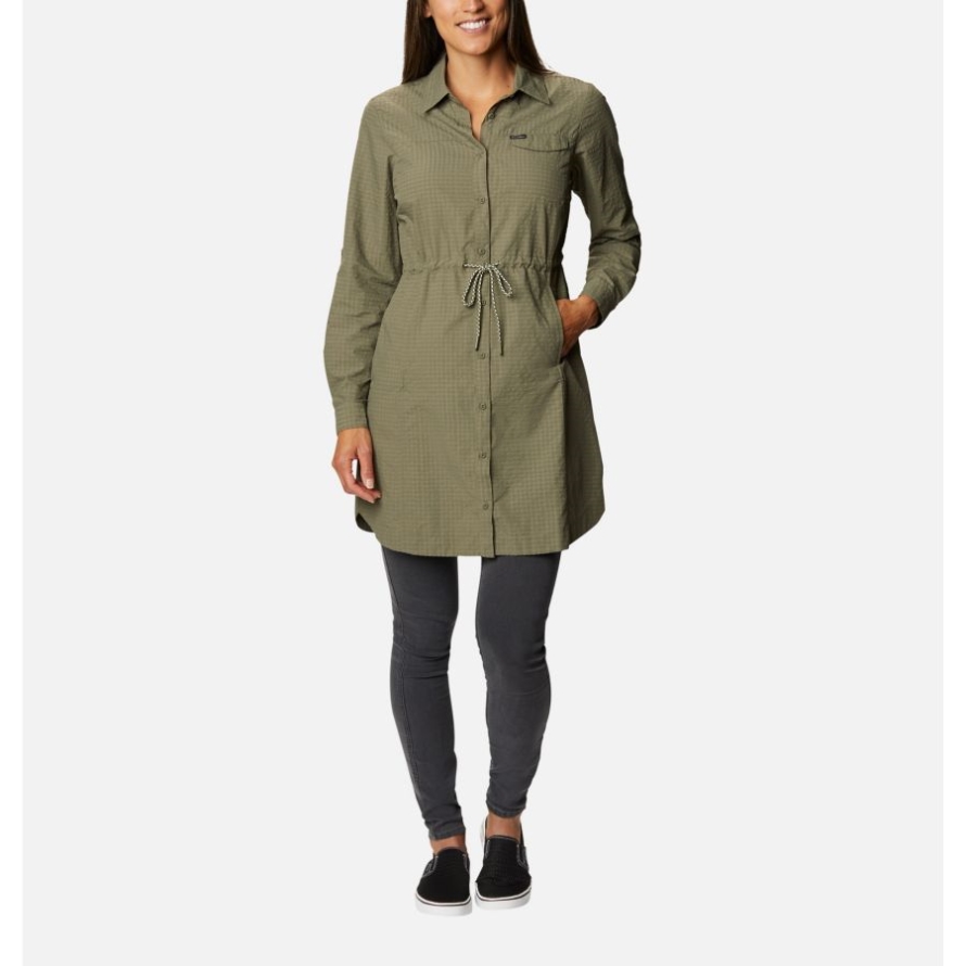 Columbia Stone Green Women's Silver Ridge Novelty Dress