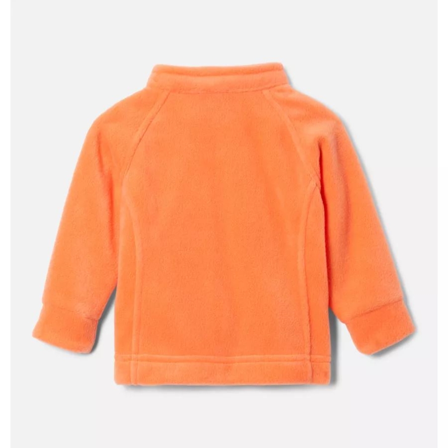 Columbia Sunset Orange Girls' Infant Benton Springs Fleece Jacket