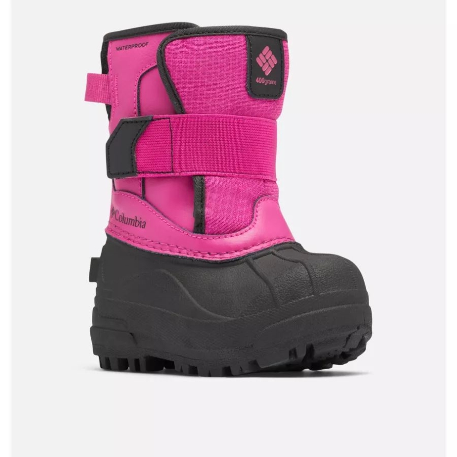 Columbia Toddler Bugaboot Celsius Strap Boot Wild Fuchsia/Black
