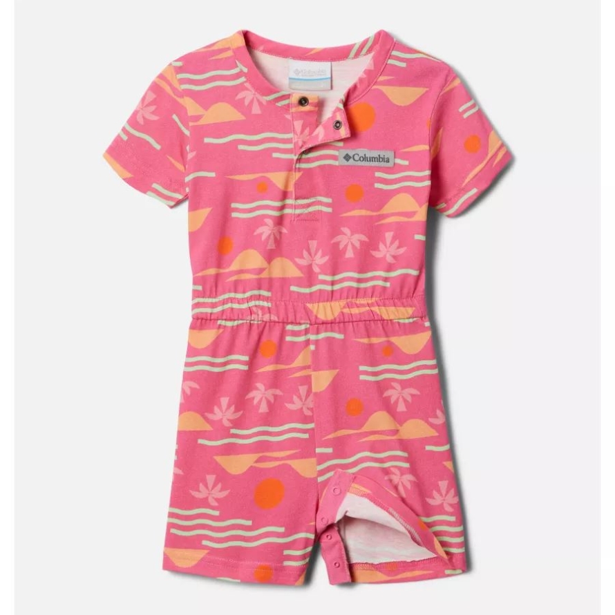Columbia Toddler Little Sur Playsuit Wild Geranium Seaside