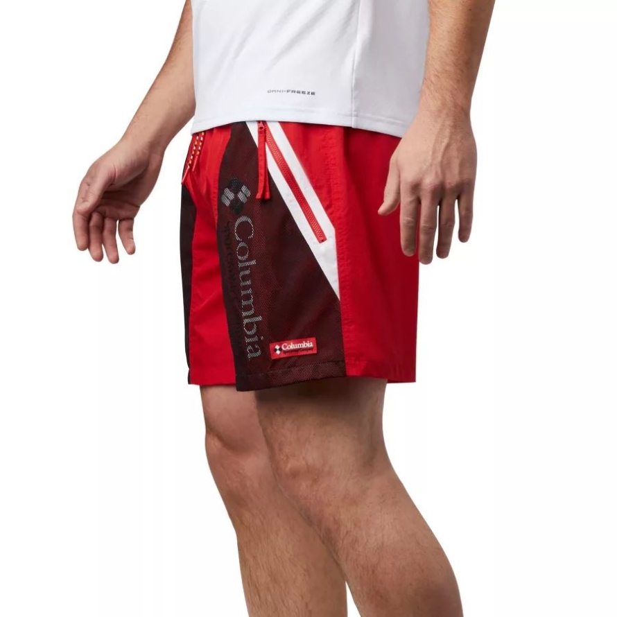 Columbia Unisex Disney Riptide Shorts Bright Red