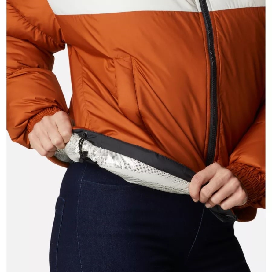 Columbia Warm Copper/Chalk/Shark Women's Pike Lake Cropped Jacket