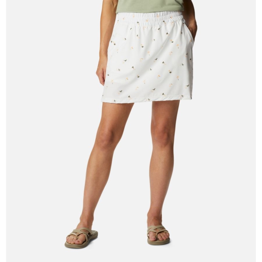 Columbia White/Baja Blitz Women's Alpine Chill Zero Skort