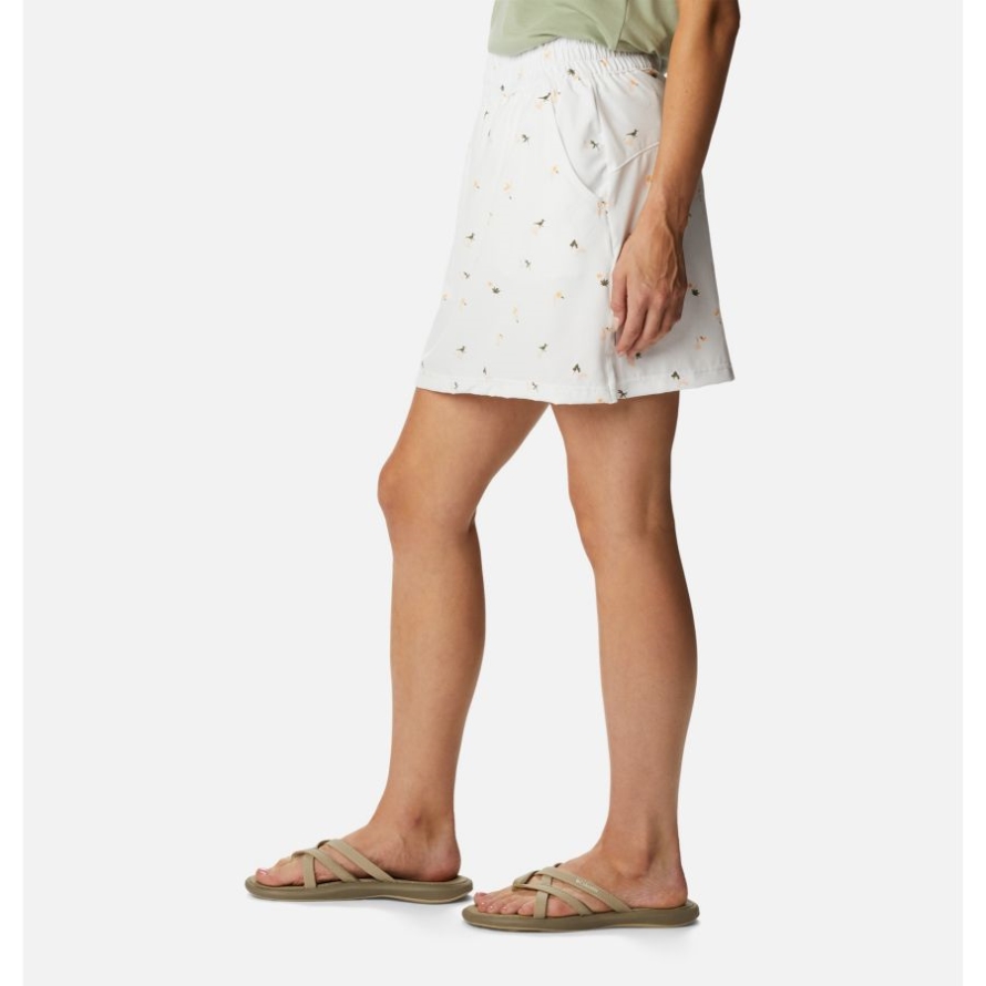 Columbia White/Baja Blitz Women's Alpine Chill Zero Skort