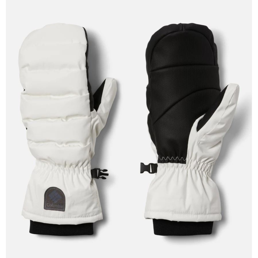 Columbia White Sheen Women's Snow Diva Insulated Waterproof Ski Mitten