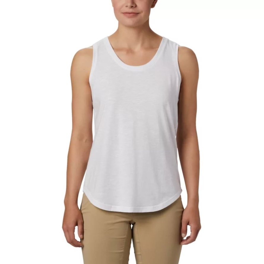 Columbia White Women's Cades Cape Tank