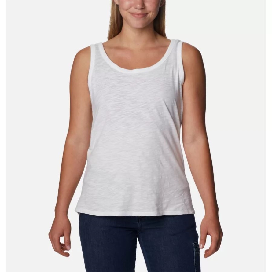 Columbia White Women's Point Loma Tank