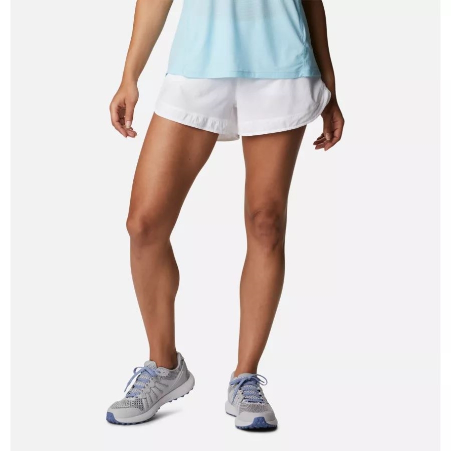 Columbia White Women's Titan Ultra II Shorts