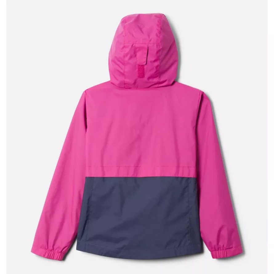 Columbia Wild Fuchsia/Nocturnal Girls' Rain-Zilla Jacket