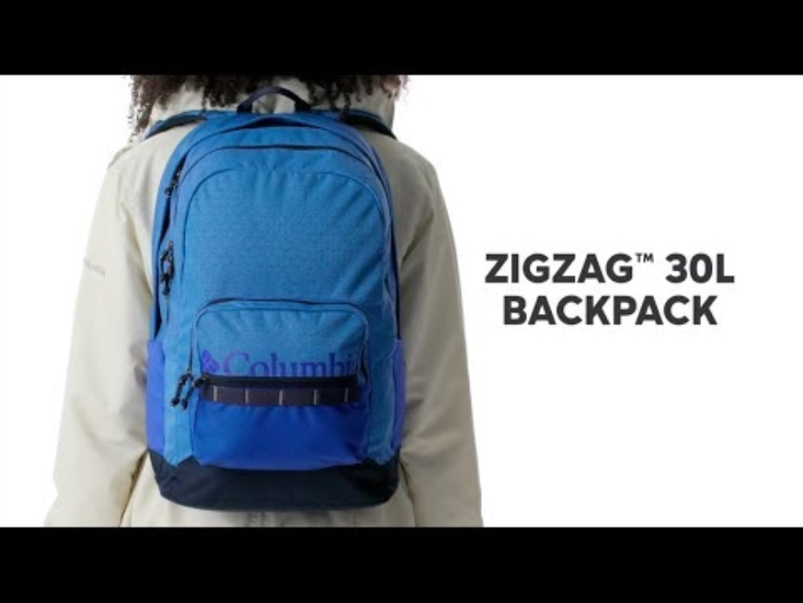 Columbia Wild Geranium Floriated/Nocturnal Zigzag 30L Backpack