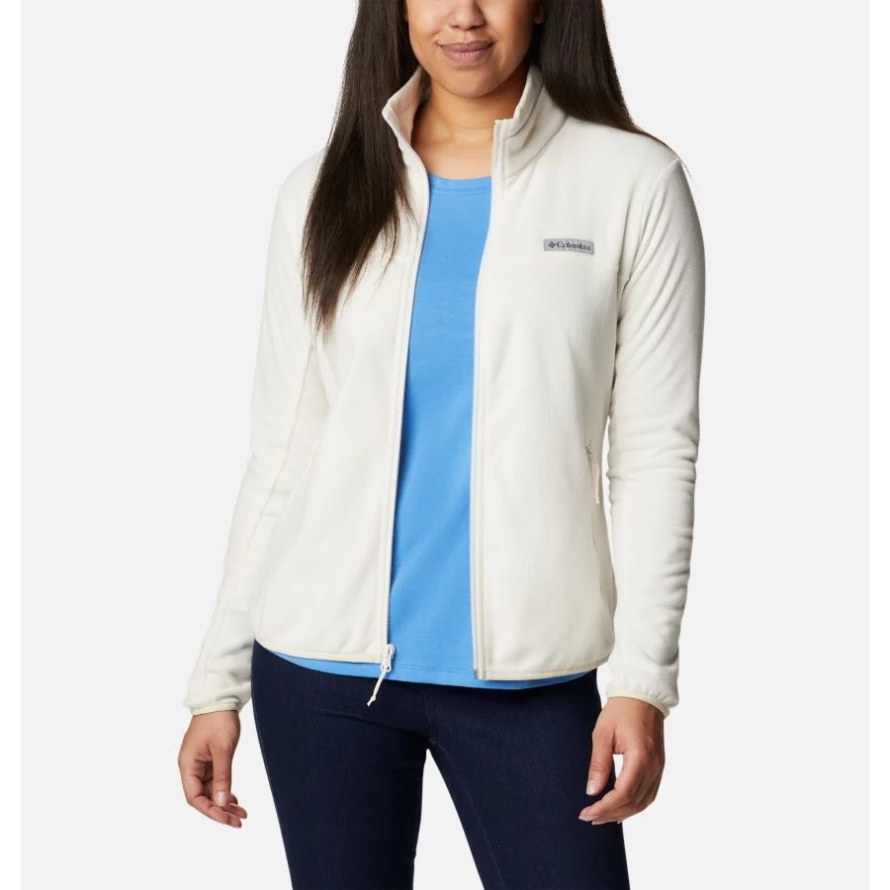 Columbia Women's Ali Peak Full Zip Fleece Chalk