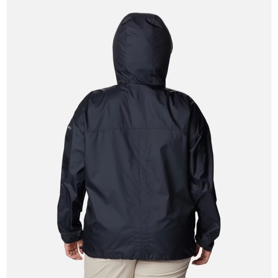 Columbia Women's Alpine Chill Windbreaker Jacket Plus Size Black