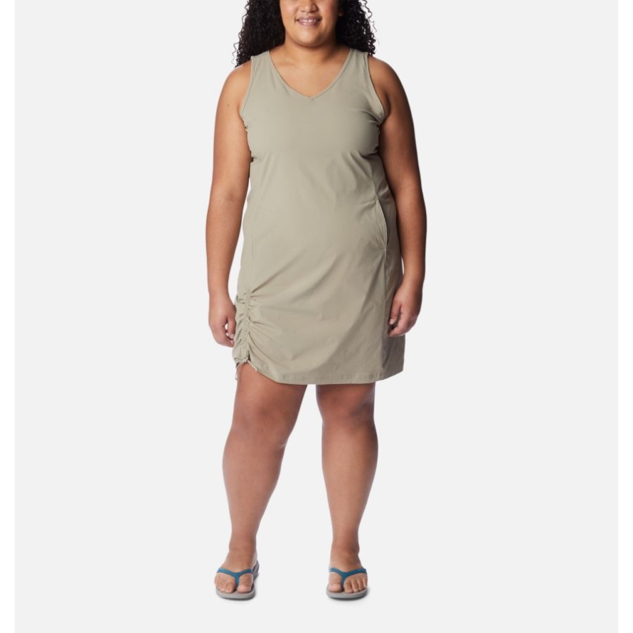 Columbia Women's Anytime Casual III Dress Plus Size Tusk
